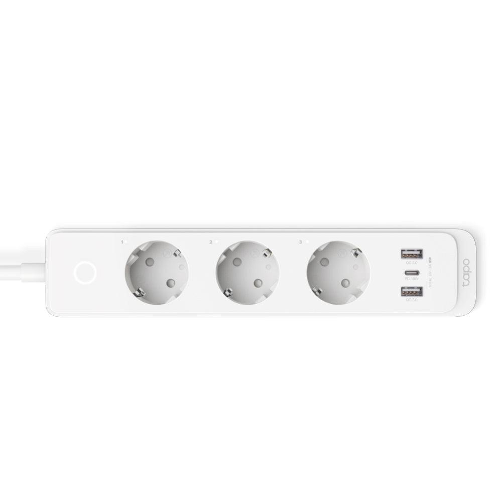 Tapo P300 - Régua de 3 Tomadas Inteligente Wi-Fi