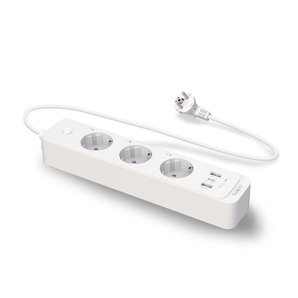 Tapo P300 - Régua de 3 Tomadas Inteligente Wi-Fi
