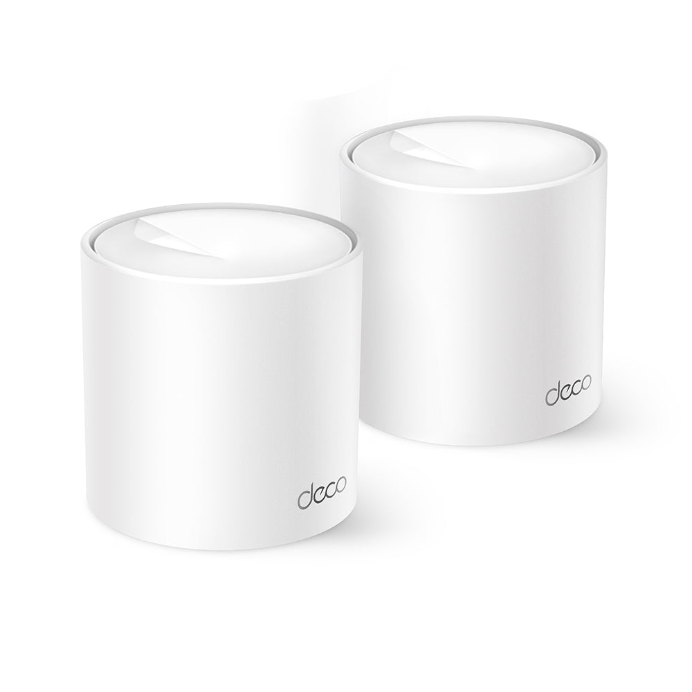 Deco X10(2-pack) - AX1500 Sistema Mesh Wi-Fi 6 para toda a casa
