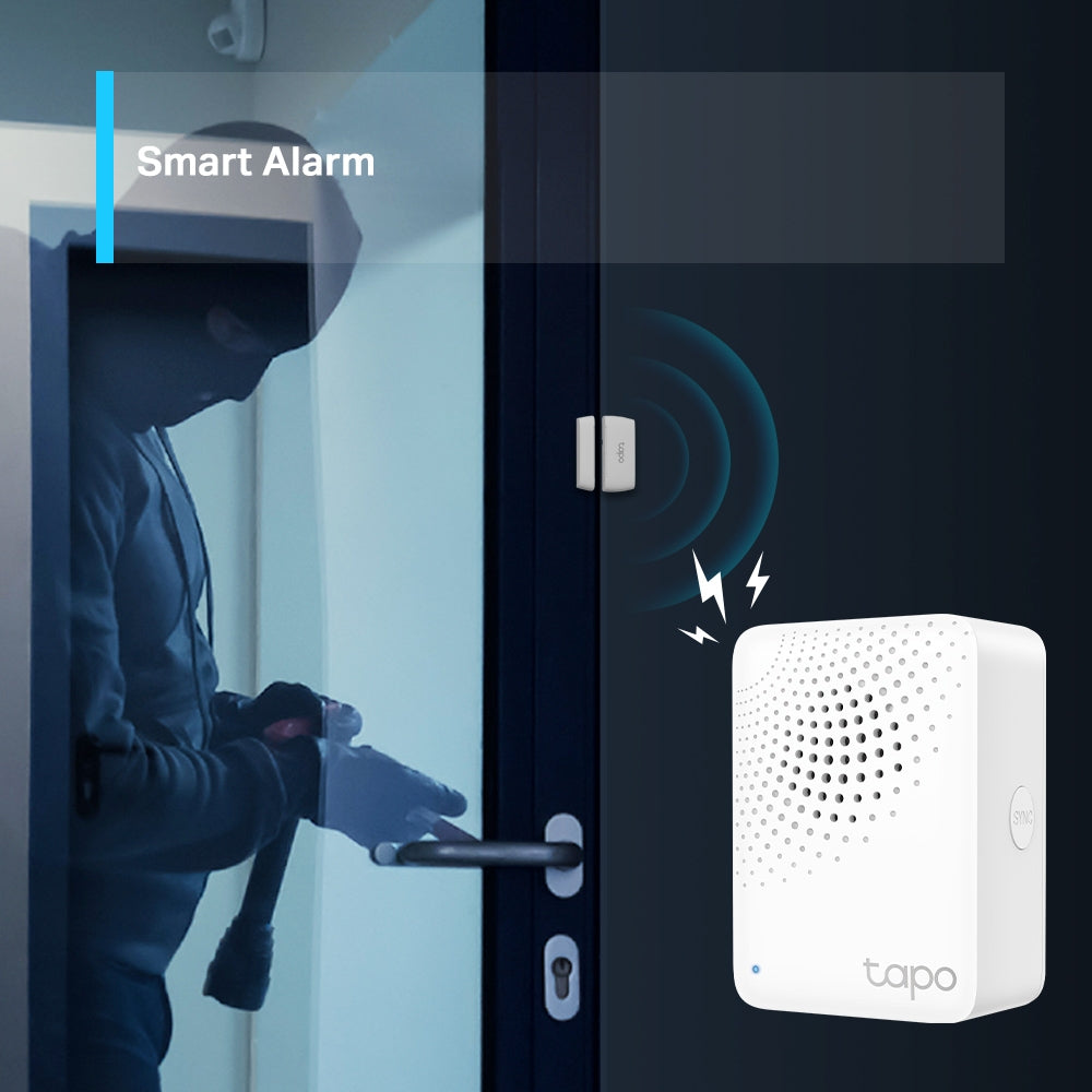 Tapo H100 - Tapo Hub Inteligente Com Alarmística