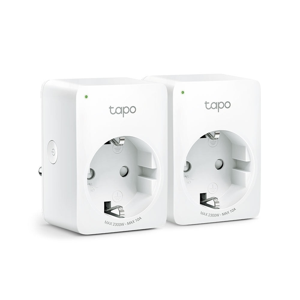 Tapo P100(2-pack) - Mini Tomada Inteligente Wi-Fi Kit 2 Unidades