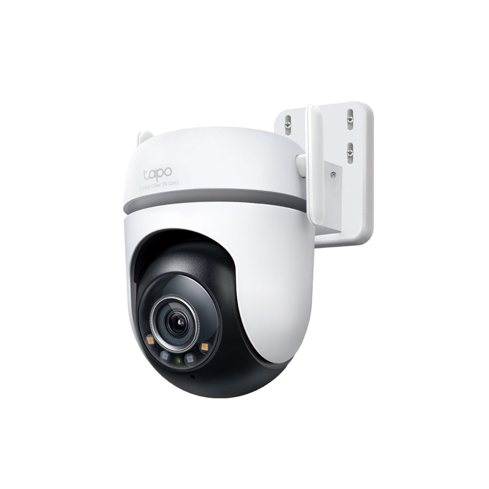 TC42 - Câmara de Segurança Inteligente 2K QHD Wi-Fi Panorâmica Pan/Tilt Exterior